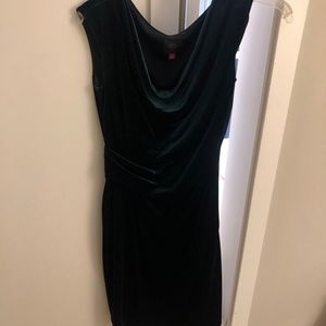 Hunter green Vince Camuto dress